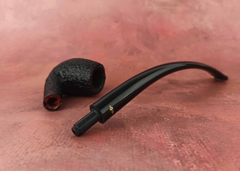 ไปป์ Savinelli Churchwarden Black-5