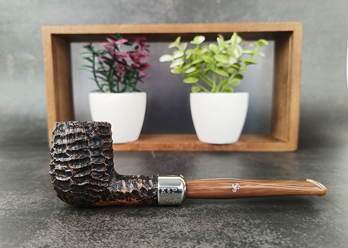 (Sold Out) ไปป์ Peterson Derry Rusticated 102 Fishtail