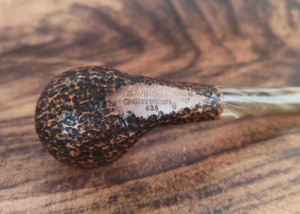 Savinelli Ginger's Favorite Rusticated 626 6mm 4