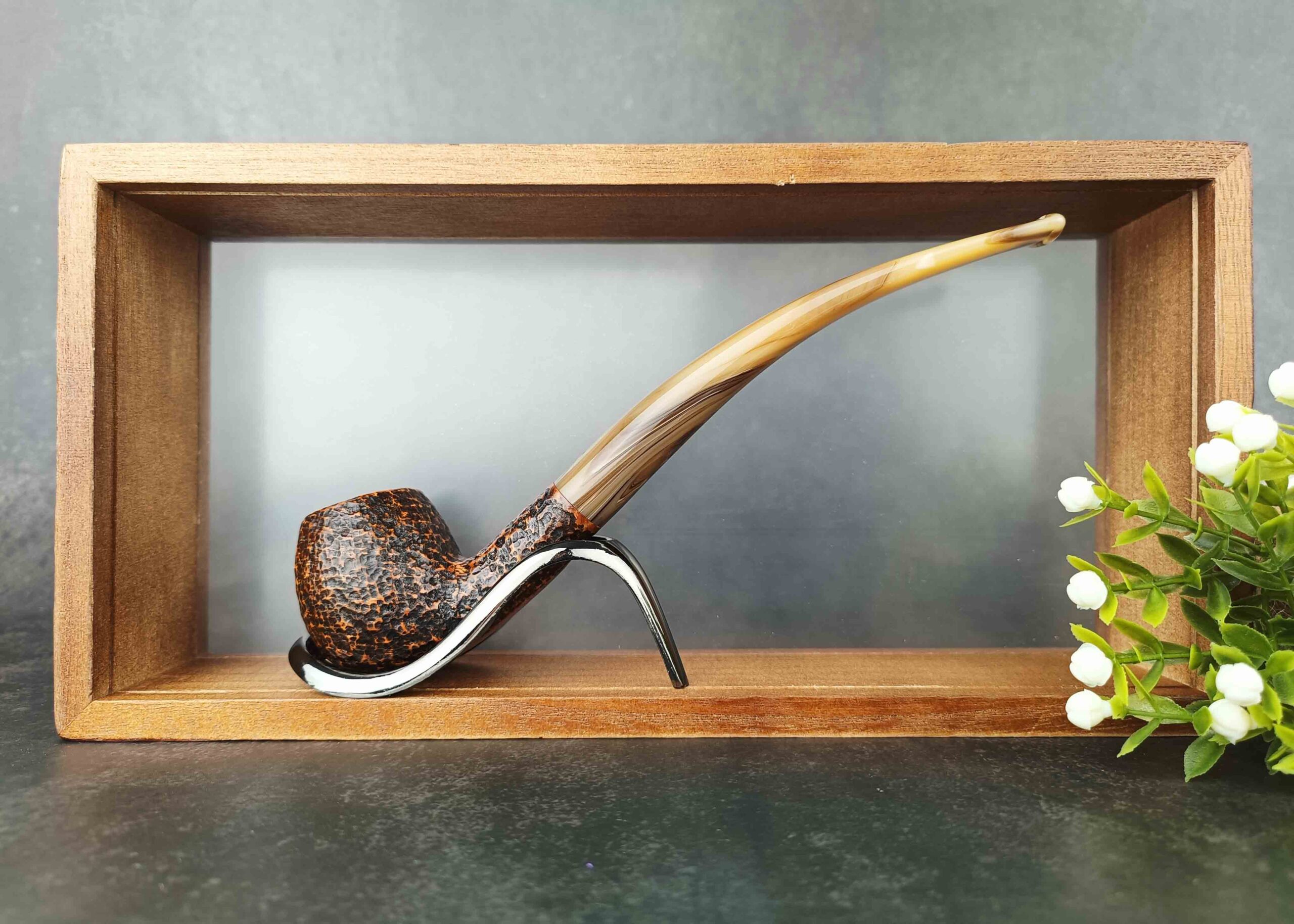 (Sold Out) ไปป์ Savinelli Ginger's Favorite Rusticated 626 6mm