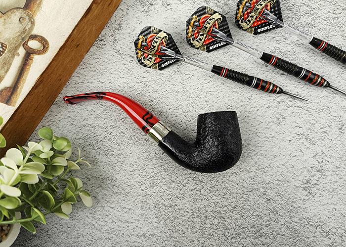 ไปป์ Peterson Dracula Sandblasted 65 Fishtail