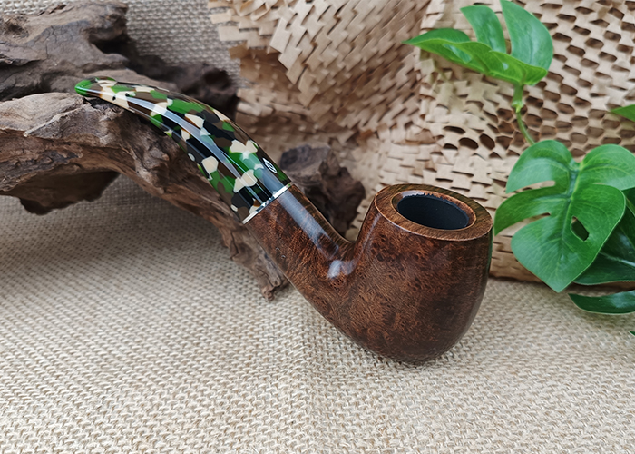 (Sold Out) ไปป์ Savinelli Camouflage Smooth Dark Brown 616 KS 6mm