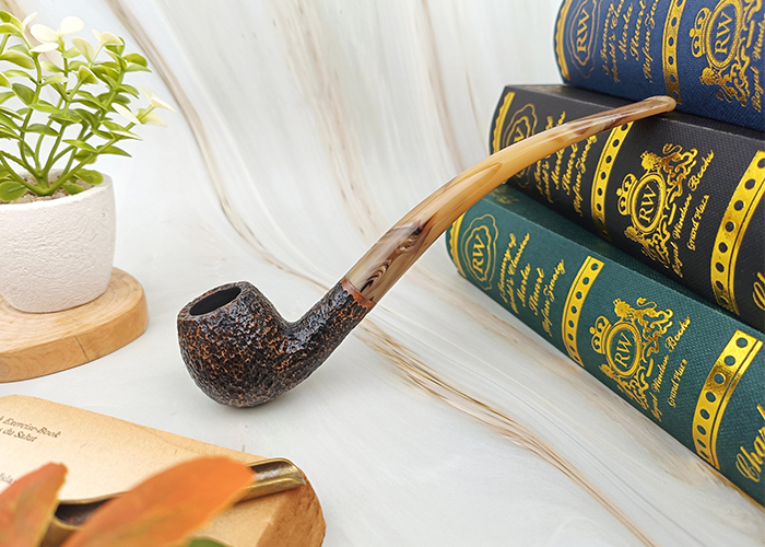 (Sold Out) ไปป์ Savinelli Ginger's Favorite Rusticated 626 6mm