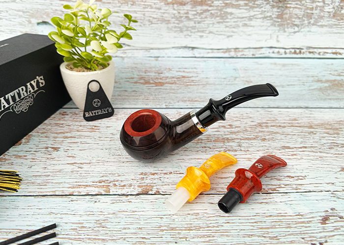 (Sold Out) ไปป์ Rattray's Beltane’s Fire Smooth Grey 9mm