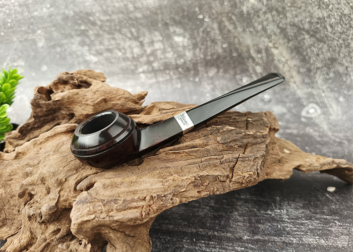 ไปป์ Peterson Junior Heritage Silver Mounted Straight Bulldog Fishtail