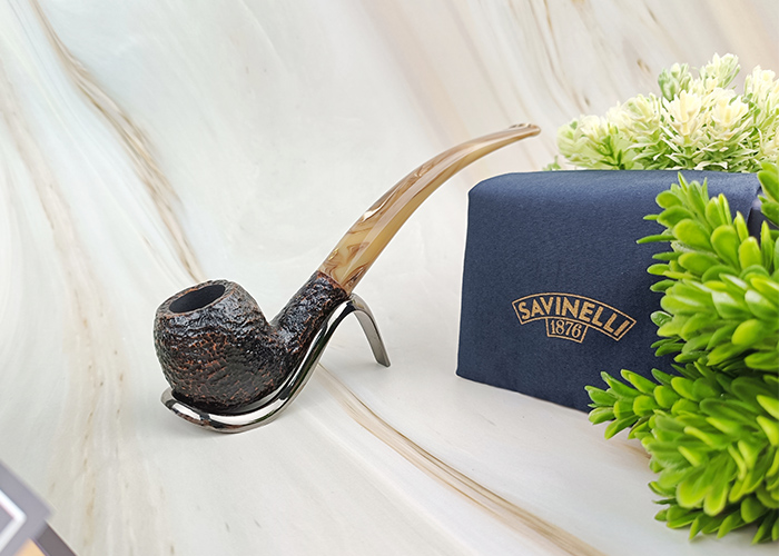 ไปป์ Savinelli Ginger's Favorite Rusticated 626 6mm